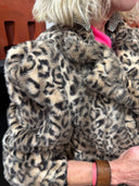 Betsy Johnson Leopard Print Bolero Jacket - Vintage Designer Statement Piece - Reckless Swagger