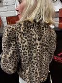 Betsy Johnson Leopard Print Bolero Jacket - Vintage Designer Statement Piece - Reckless Swagger