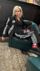 Black Denium No Future Snake Skin Suit - Reckless Swagger
