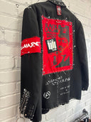 Black Flag Punk Anarchy blazer - Reckless Swagger