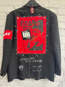 Black Flag Punk Anarchy blazer - Reckless Swagger