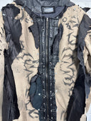 Black Lthr Painted Stud - Reckless Swagger