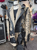 Black Lthr Painted Stud - Reckless Swagger