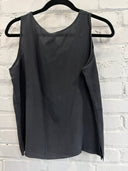 Black Painted Silk Punk Top - Reckless Swagger