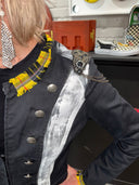 Black Yellow Tartan Suit Punks Not Dead - Reckless Swagger