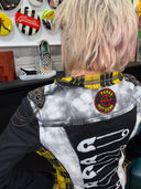 Black Yellow Tartan Suit Punks Not Dead - Reckless Swagger