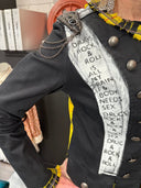 Black Yellow Tartan Suit Punks Not Dead - Reckless Swagger