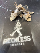 Brian Atwood Ankle Wrap Sandals - Reckless Swagger