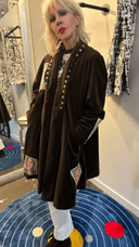 Brown Velvet Coat - Reckless Swagger