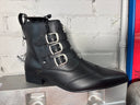 Butz Boot Winklepicker 3-buckle Leather - Reckless Swagger