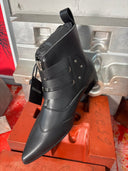 Butz Boot Winklepicker 3-buckle Leather - Reckless Swagger