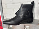 Butz Boot Winklepicker 3-buckle Leather - Reckless Swagger