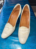 Chie Mihara White Heel Wing Tip - Reckless Swagger