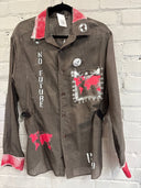 "Cruel World" Semi-Sheer Punk Overshirt - Reckless Swagger