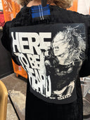 Custom Crushed Velvet Punk Rock Coat - Story of The Slits Tartan Design - Reckless Swagger
