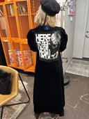 Custom Crushed Velvet Punk Rock Coat - Story of The Slits Tartan Design - Reckless Swagger