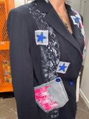 Daring Women's Blazer 'No 1 Like You' - Bold Statement Fashion - Reckless Swagger