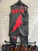 David Bowie Ziggy Faux Leather Vest + Pants Suit - Reckless Swagger