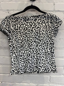 Destroy Leopard SS Top Zip Punk - Reckless Swagger
