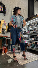 Dexy Patched jeans - Reckless Swagger