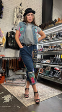 Dexy Patched jeans - Reckless Swagger