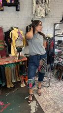 Dexy Patched jeans - Reckless Swagger