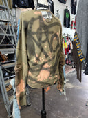 Drab FCK War Bleach Punk Top - Reckless Swagger