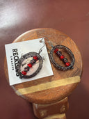 Earrings - Black Acrylic - Reckless Swagger