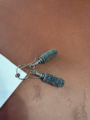 Earrings - Black Druzy (match necklace) - Reckless Swagger
