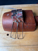 Earrings - Large silver rectangle - Reckless Swagger