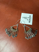Earrings - Safety Pin Expolosion - Reckless Swagger