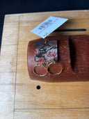 Earrings - Small organic gold hoops - Reckless Swagger