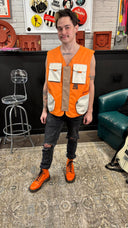 Eddie Bauer Unisex Orange Vest - Reckless Swagger