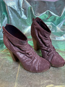 Fiorentini Baker Ruched Metallic Brown - Reckless Swagger