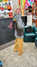 Fringe Tweed Jacket | Reworked British Classic with Western Edge - Reckless Swagger