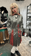 Girls will be Girls Silver Coat - Reckless Swagger