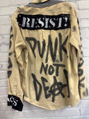 Graffiti Gloves Neck Tie Shirt - Reckless Swagger