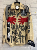 Graffiti Gloves Neck Tie Shirt - Reckless Swagger