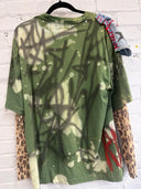 Green leopard-print t-shirt - Reckless Swagger