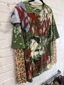 Green leopard-print t-shirt - Reckless Swagger