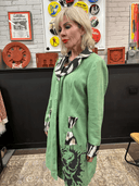 Green Skull Zebra Punk Jacket - Reckless Swagger
