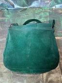Green Suede Hobo Sling - Reckless Swagger