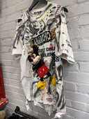 Hand-painted Punk Graphic T-shirt - Reckless Swagger