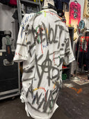 Hand-painted Punk Graphic T-shirt - Reckless Swagger