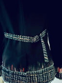 Hand - Splattered Painted Artwear Jacket - Tattered Edgy Statement Piece - Reckless Swagger