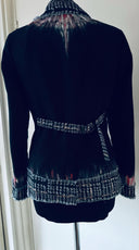 Hand - Splattered Painted Artwear Jacket - Tattered Edgy Statement Piece - Reckless Swagger
