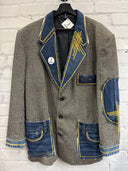 Herringbone Punk Blazer - Reckless Swagger