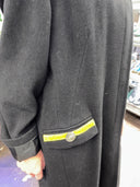 I M THE NEXT SUPREME Classic Black Wool Coat - Reckless Swagger