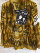 Kortaku Punk Anarchy Golden Yellow Jacket - Reckless Swagger