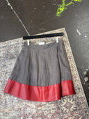 L'agence Gray Mini Skirt - Reckless Swagger